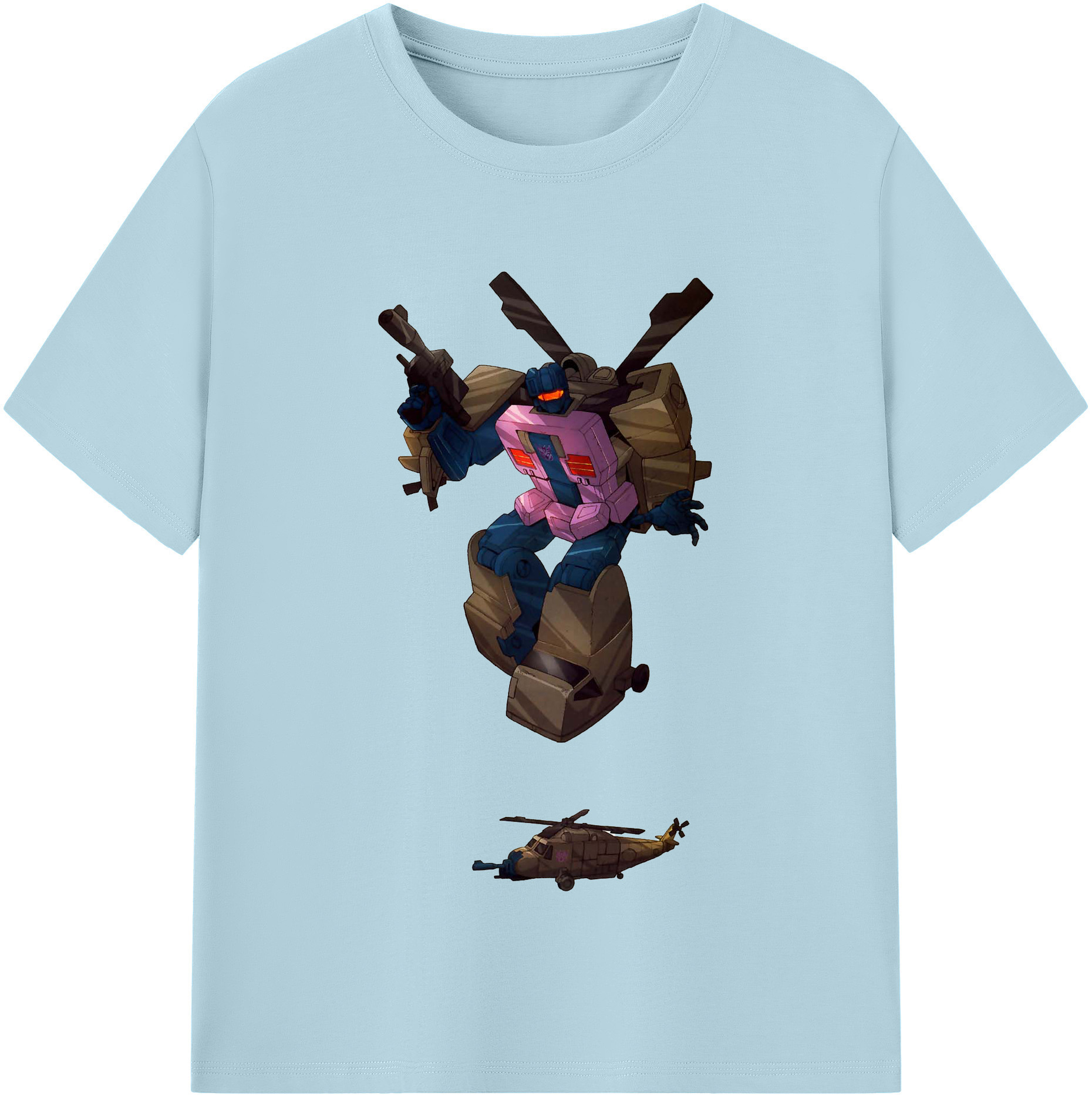 （画像用）  綿100％半袖Tシャツ（フロントプリント）